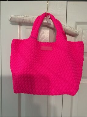 Parker & Hyde Hot Pink Woven Tote Bag - Women's Handbag